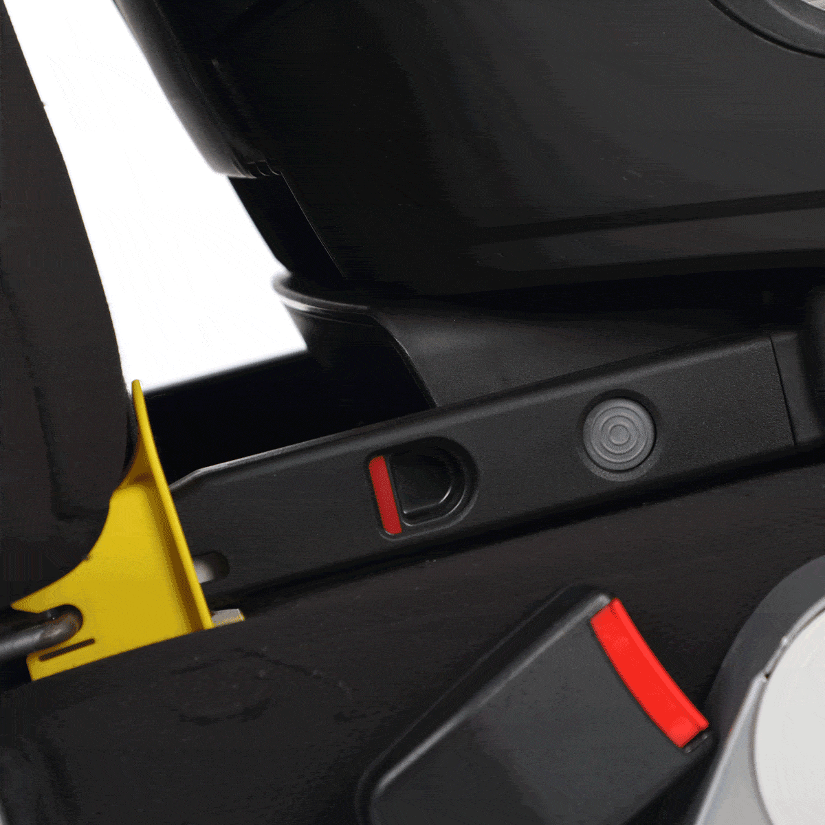 haven i-size booster seat isofix mounts