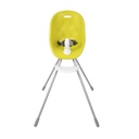 phil&teds award winning poppy my chair in lime with harness front view 