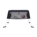 phil&teds traveller portable travel baby cot bassinet with baby side view