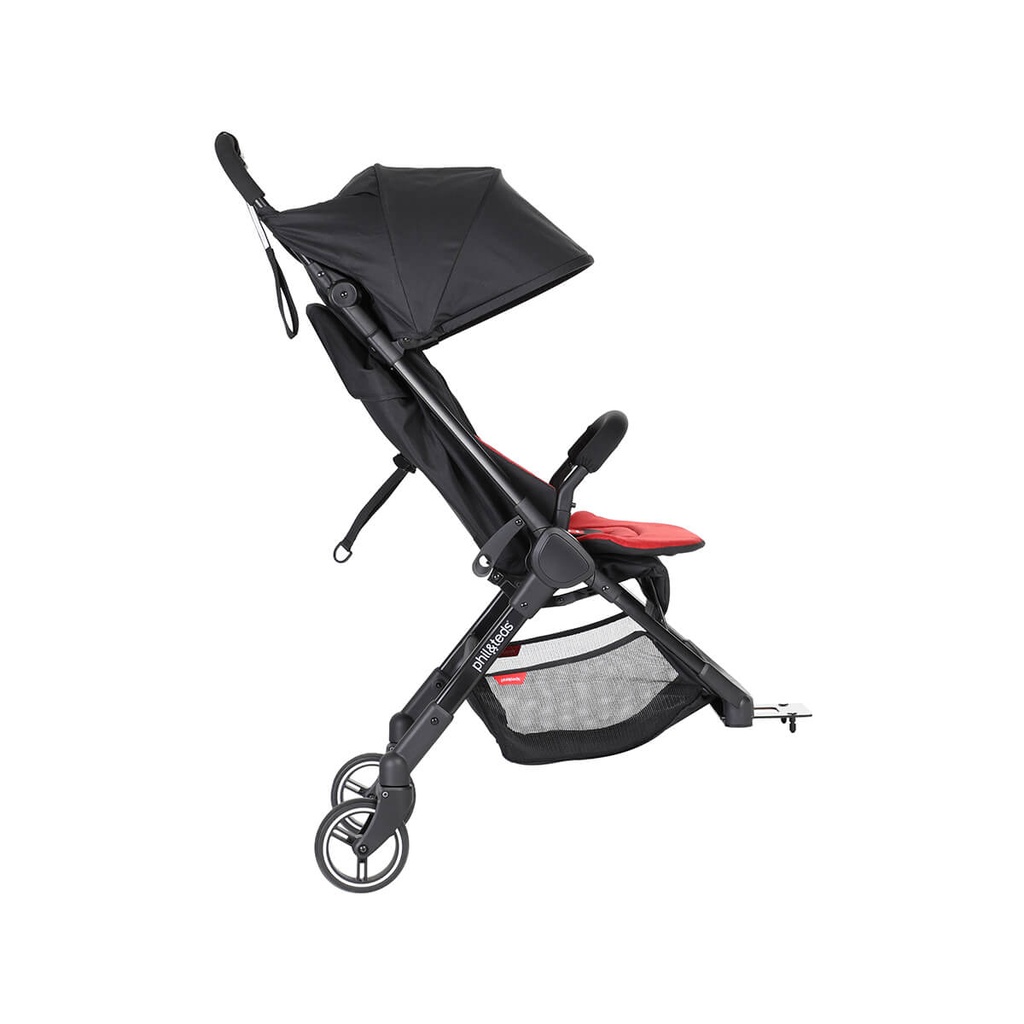 double kit for go buggy shown side on with attachment connector in place ready to attach to go buggy to make an inline for two kids