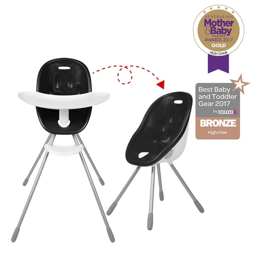 [POPPYv1black] poppy high chair (black)