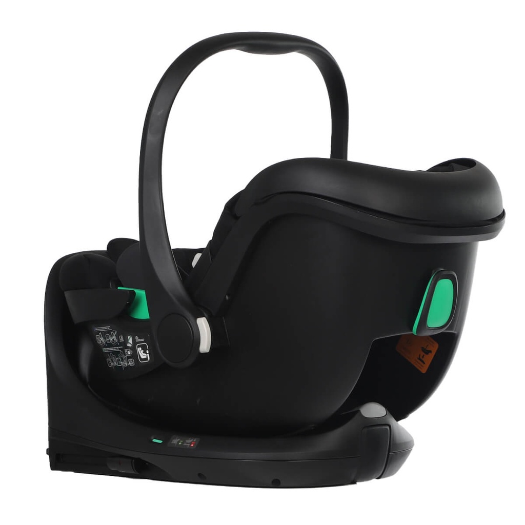 [PT-ALPHAv4black&charcoal] alpha i-size infant car seat and base (2023+)