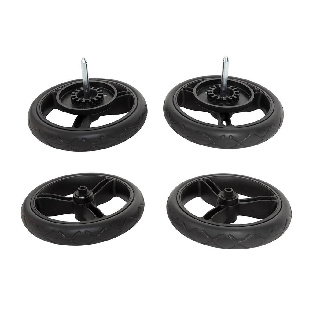 10 inch aerotech wheel set for 2017+ duet (black)