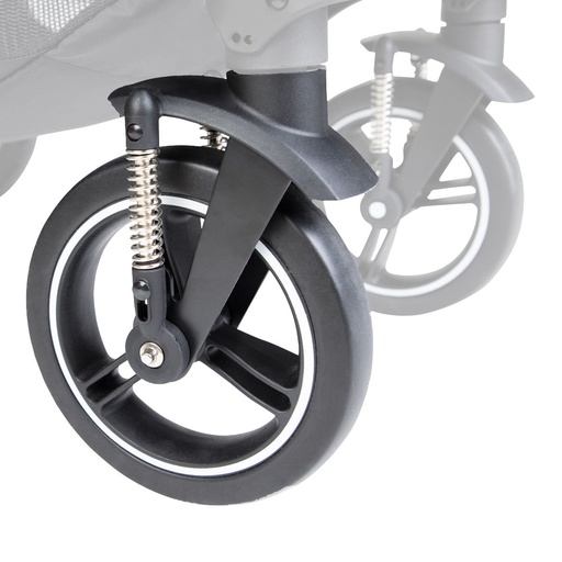 [PT-PVOYFRONTWHEELv6] voyager 2019+ 7.5 inch front wheel & fork assembly